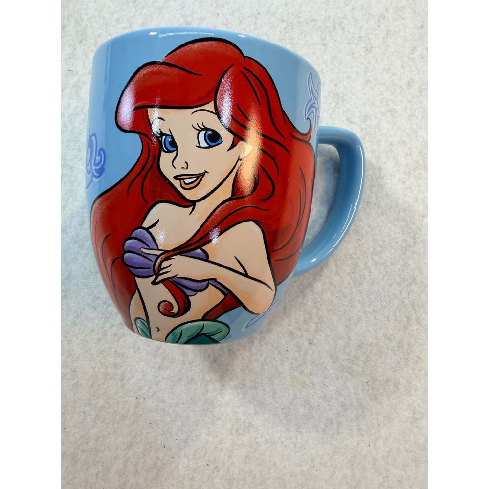 Disney Park The Little Mermaid Ariel Change Your World Blue Red Coffee Mug Large